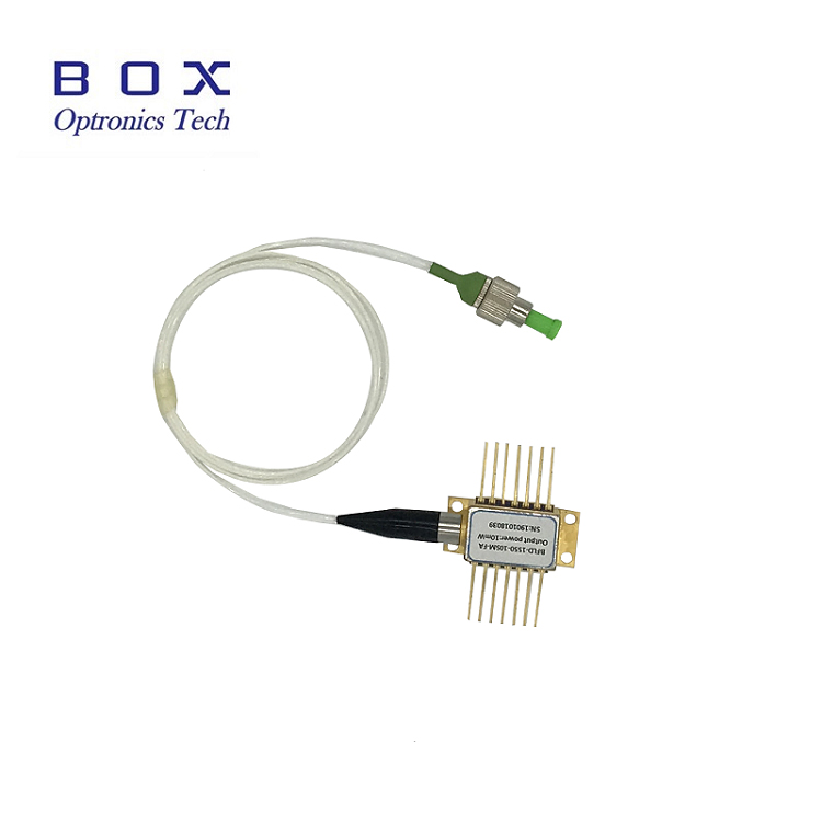 1512nm 10mW DFB 14pinový motýľový laser pre snímanie NH3