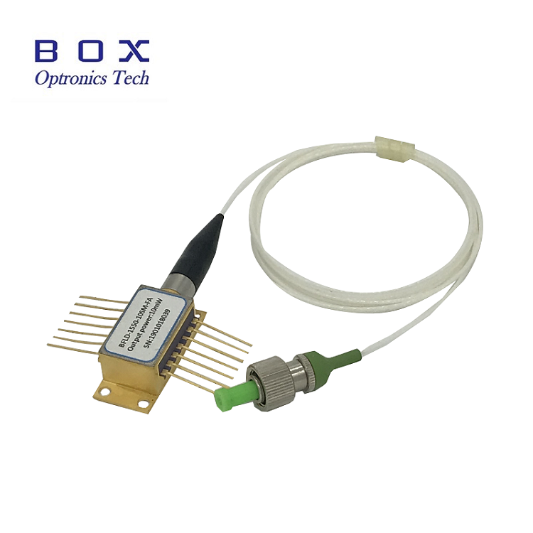 1550nm 40mW 600kHz DFB Butterfly Package Laserová dióda s úzkou šírkou čiary